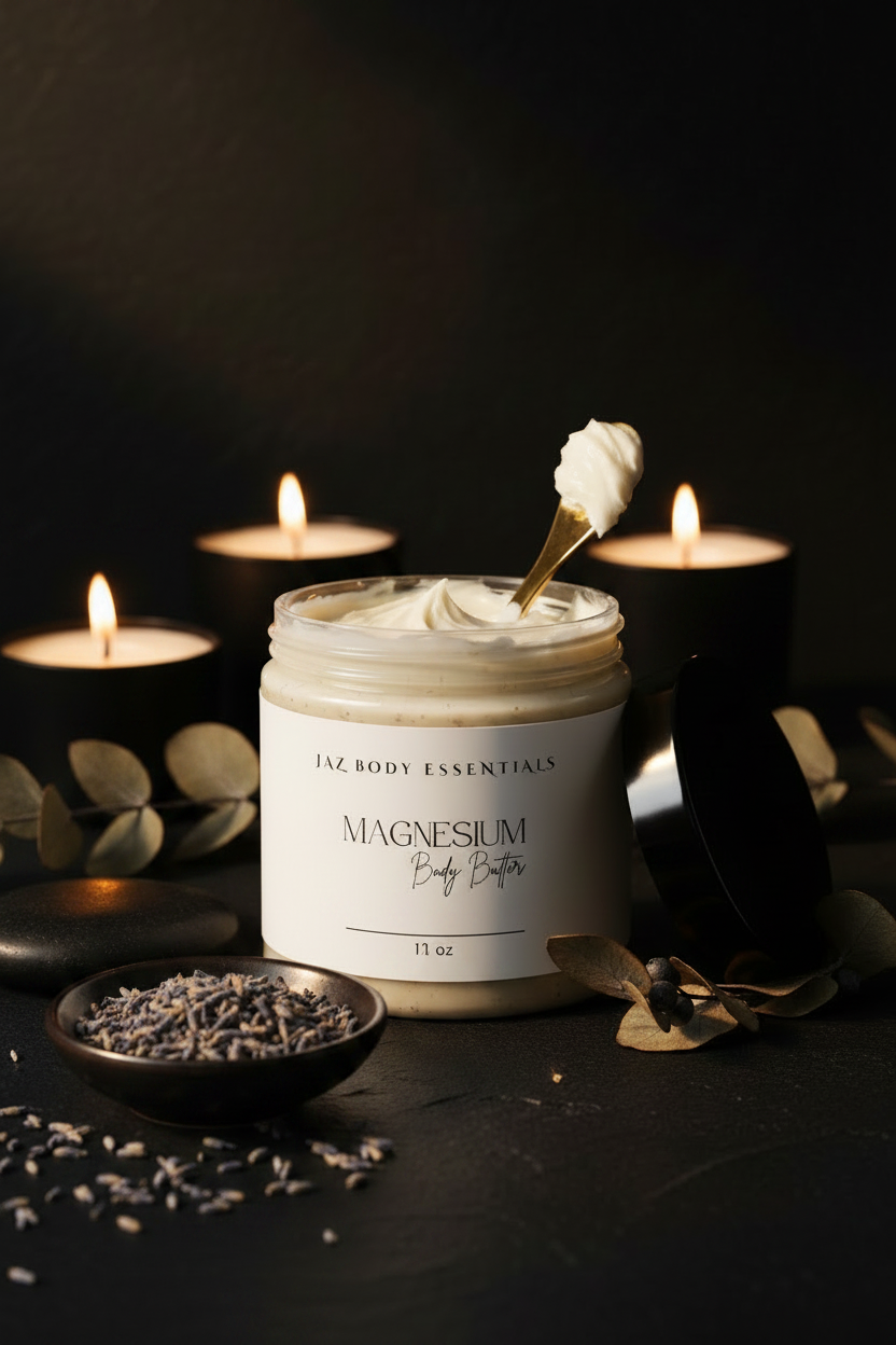 Magnesium Body Butter | Whipped, Non-Greasy & Deeply Moisturizing-1