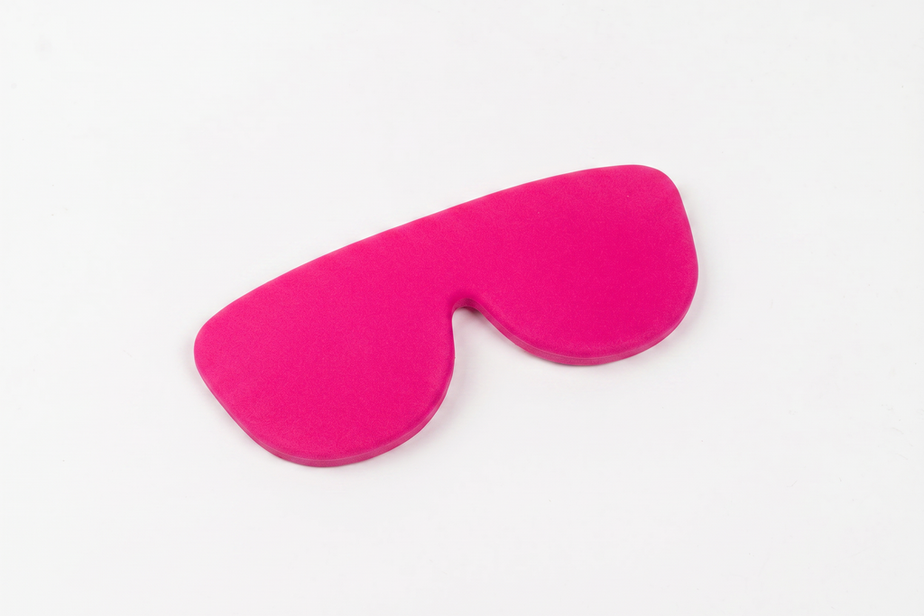 Funda de gafas de silicona flexible - Fucsia-0