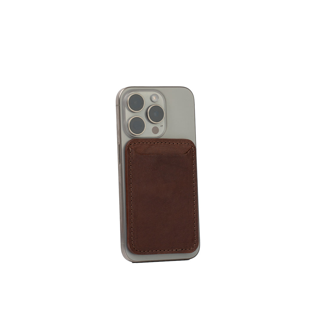 Full-Grain Leather Wallet compatible with MagSafe - Classic-3