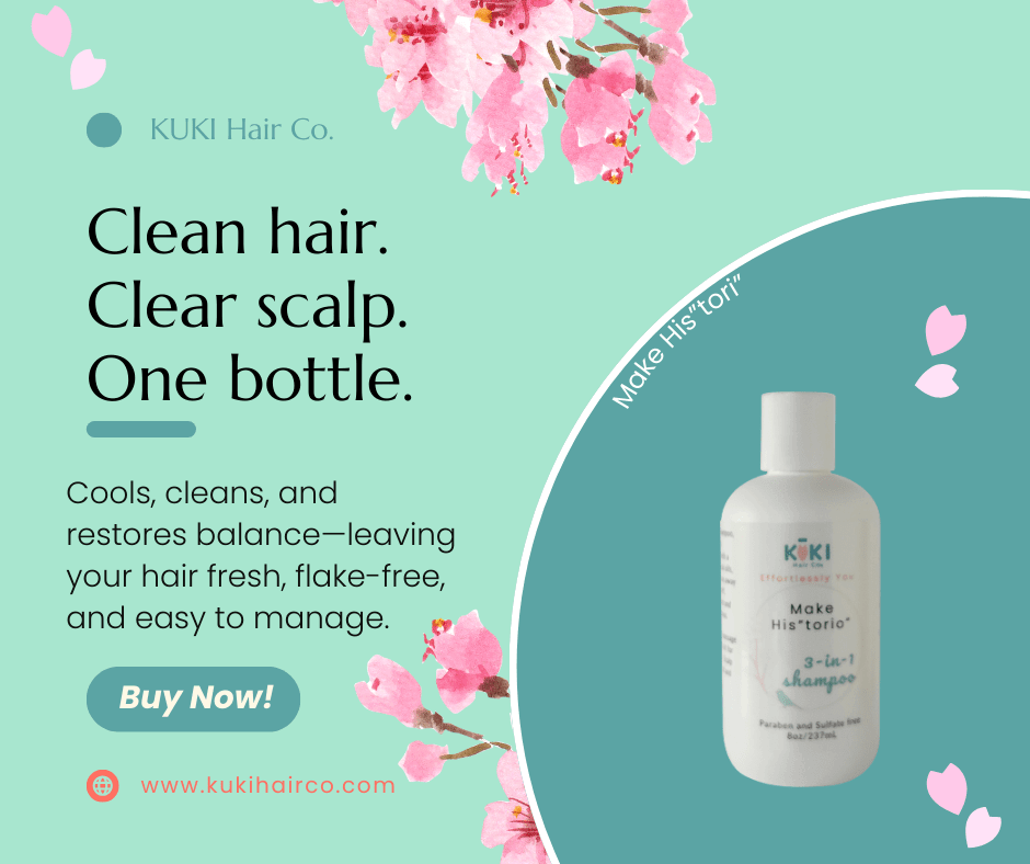 Make His-torio 3-in-1 scalp treatment shampoo bottle for oily hair and flake relief — view 4