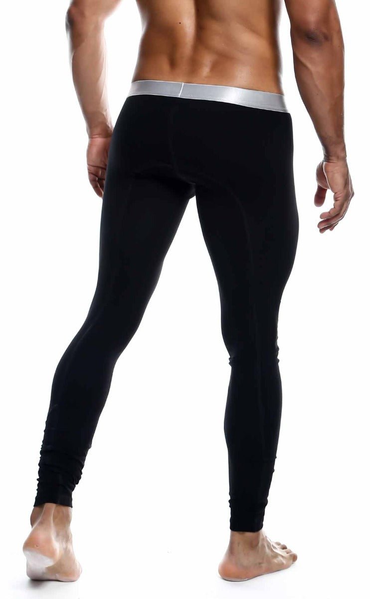 MaleBasics Pima long johns thermal underwear for men crafted from premium stretch Peruvian cotton fabric — view 5