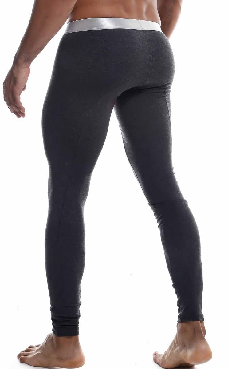 MaleBasics Pima long johns thermal underwear for men crafted from premium stretch Peruvian cotton fabric — view 3
