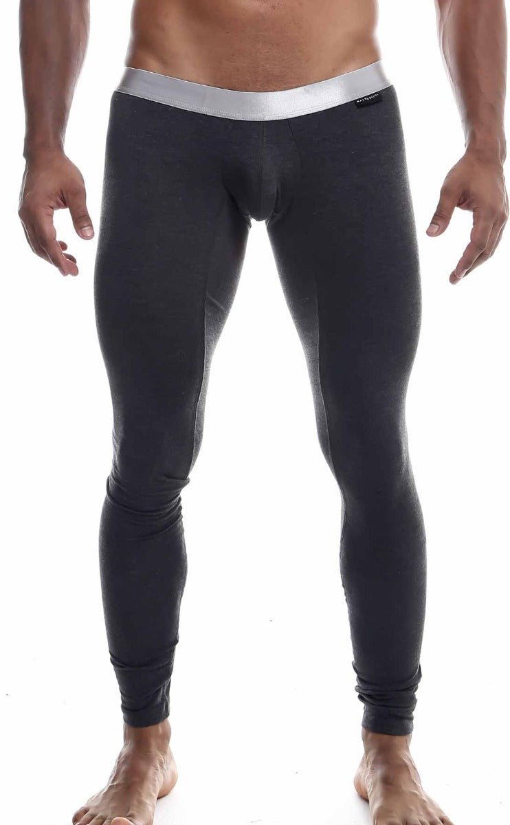 MaleBasics Pima long johns thermal underwear for men crafted from premium stretch Peruvian cotton fabric — view 2