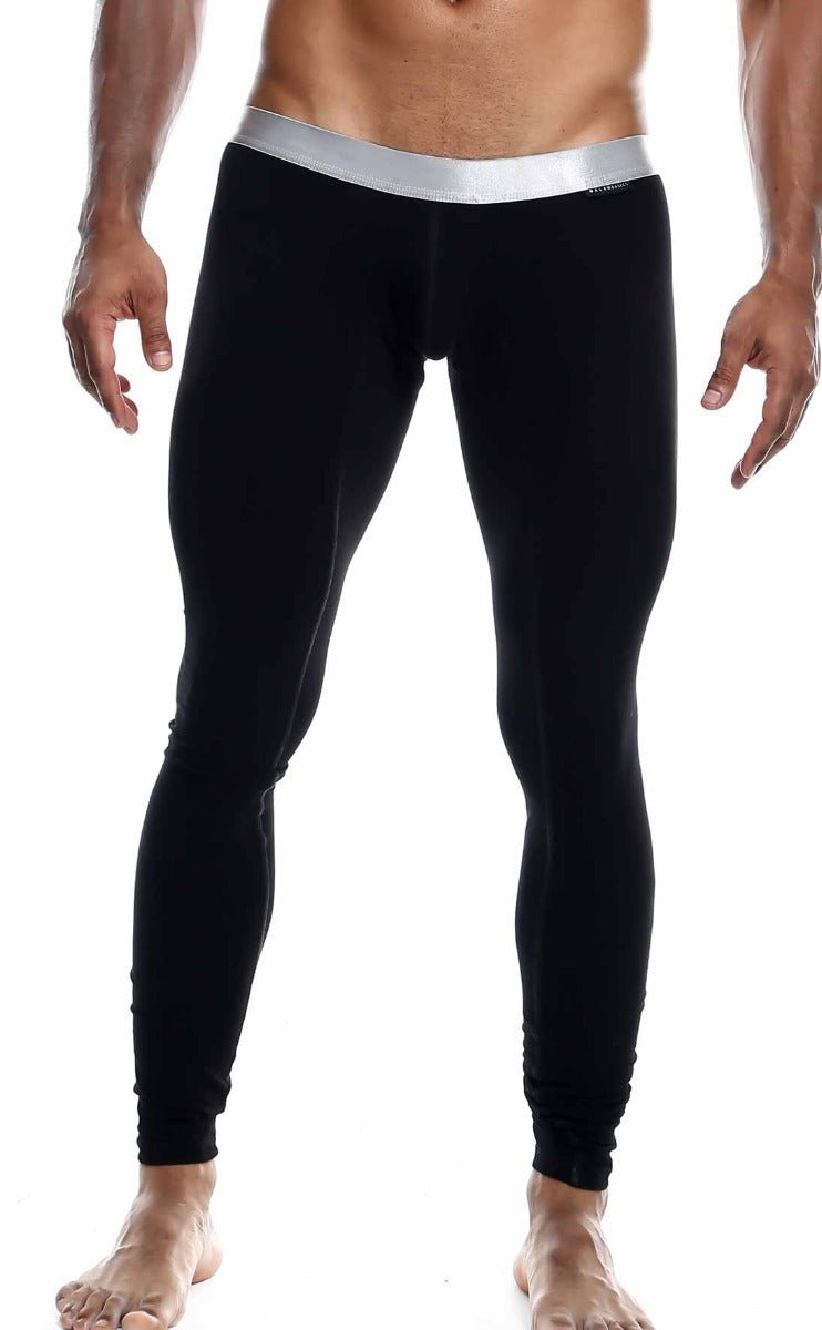 MaleBasics Pima long johns thermal underwear for men crafted from premium stretch Peruvian cotton fabric — view 4