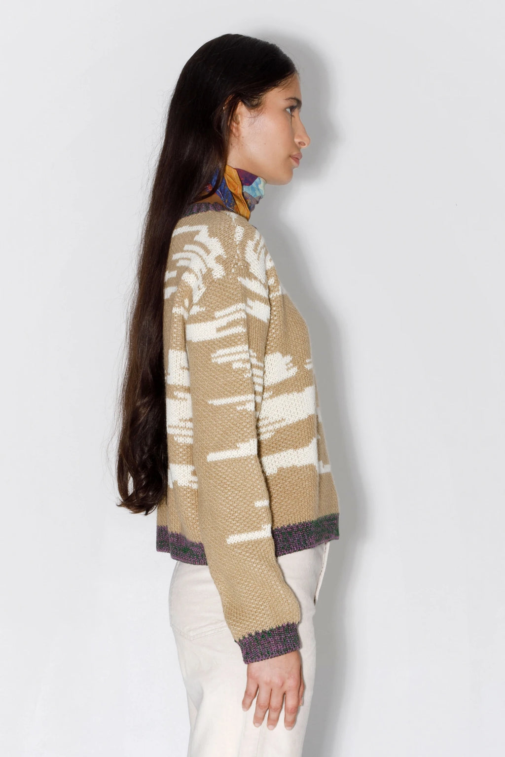 MELTON SWEATER - 100% MERINO WOOL-1
