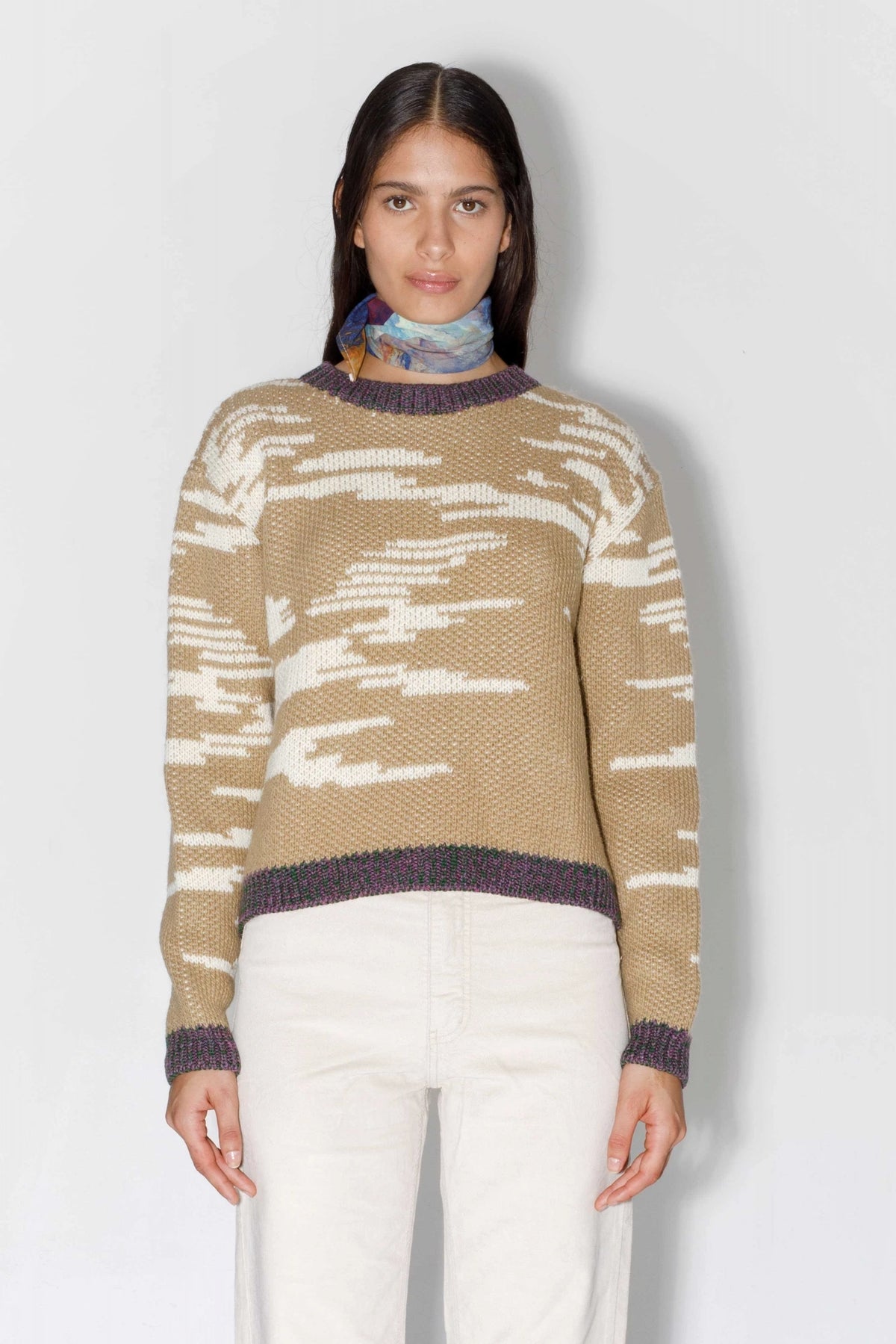 MELTON SWEATER - 100% MERINO WOOL-0