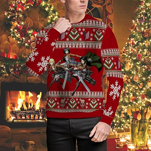AOT Ackerman Team Epic Christmas Sweater-4