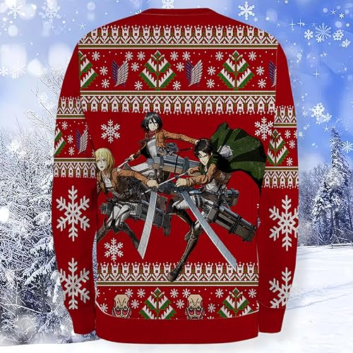 AOT Ackerman Team Epic Christmas Sweater-2