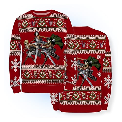 AOT Ackerman Team Epic Christmas Sweater-0