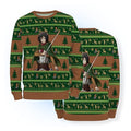 AOT Mikasa Epic Christmas Sweater-0