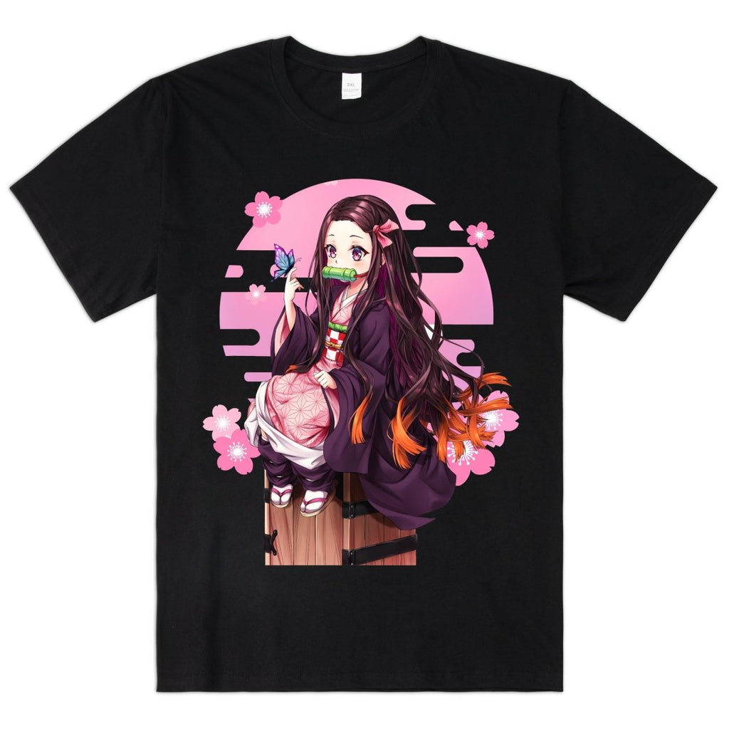 Demon Slayer Nezuko Kawaii Pose T-Shirt-1