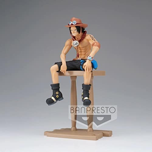 One Piece Portgas.D.Ace Sitting Epic Statue-2