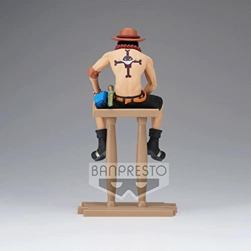 One Piece Portgas.D.Ace Sitting Epic Statue-3