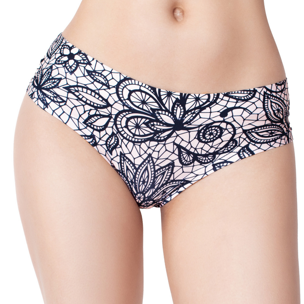 Memème Women’s Ultra-Comfortable LACE TOTAL - Panties | Breathable Cotton Crotch, Stretchy Fit, No Elastic Bands-0