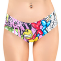 Memème Women’s Ultra-Comfortable MOXIE - Crazy - Panties | Breathable Cotton Crotch, Stretchy Fit, No Elastic Bands-0