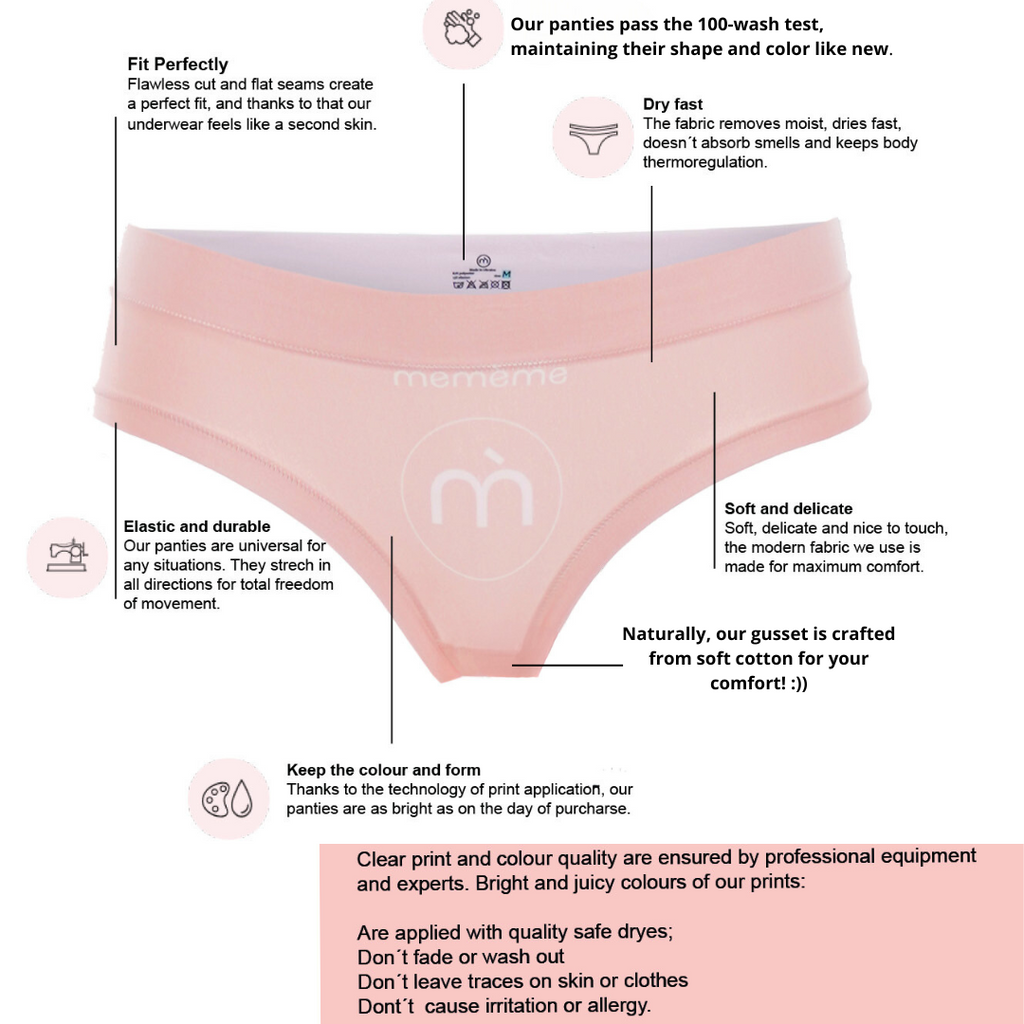 Memème Women’s Ultra-Comfortable SICILY - Lemon - Panties | Breathable Cotton Crotch, Stretchy Fit, No Elastic Bands-4