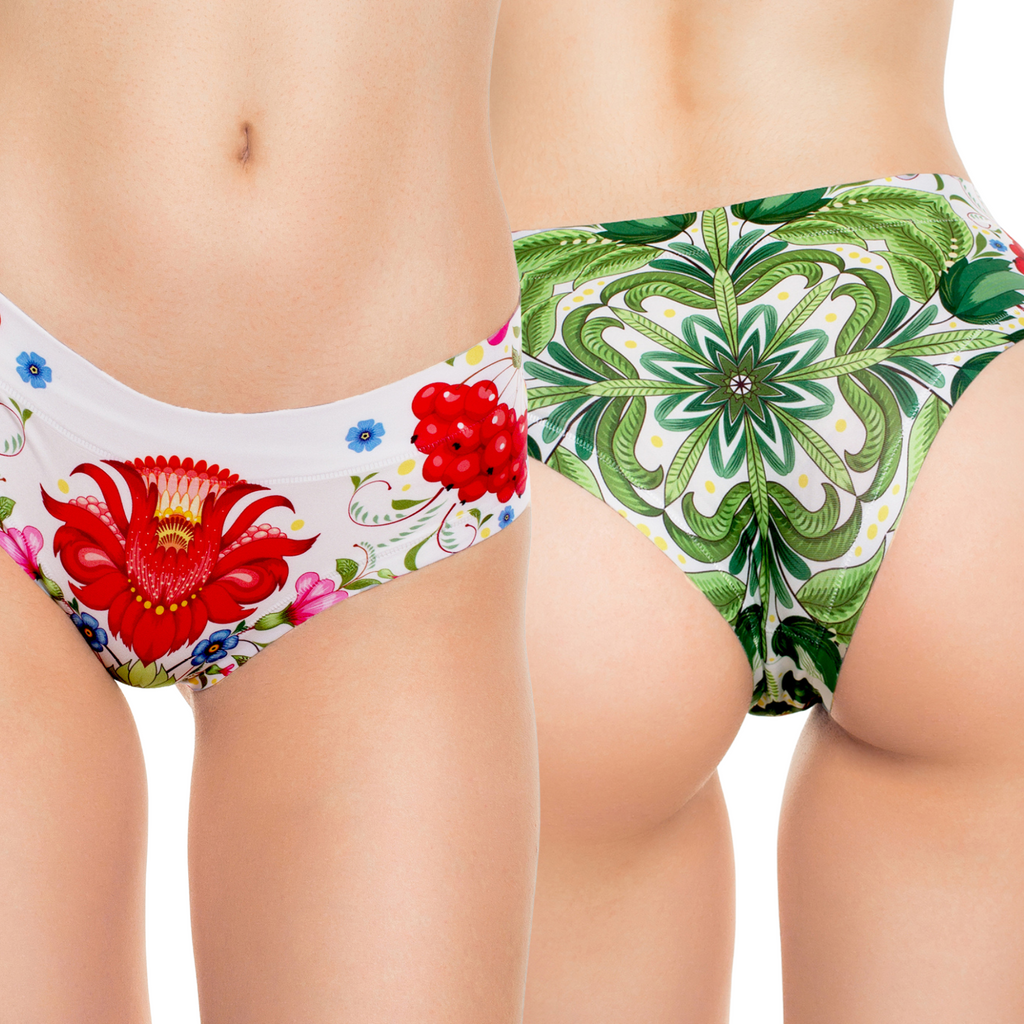 Memème Women’s Ultra-Comfortable UKRAINIAN - Malva - Panties | Breathable Cotton Crotch, Stretchy Fit, No Elastic Bands-2