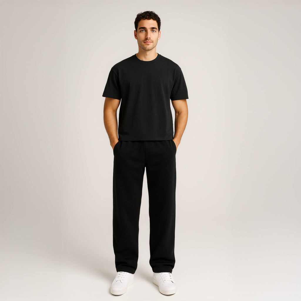7004 - Men's Boxy Cropped Tee-1