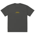 Golf Is Dangerous Embroidery - Oversized T-shirt-0