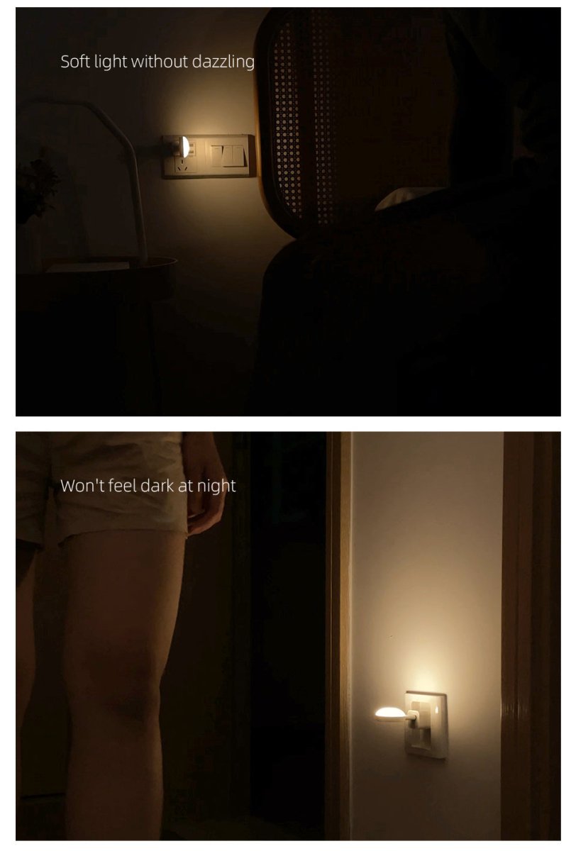 Mini portable wireless smartphone light with warm LED illumination plugged into a mobile phone — view 5