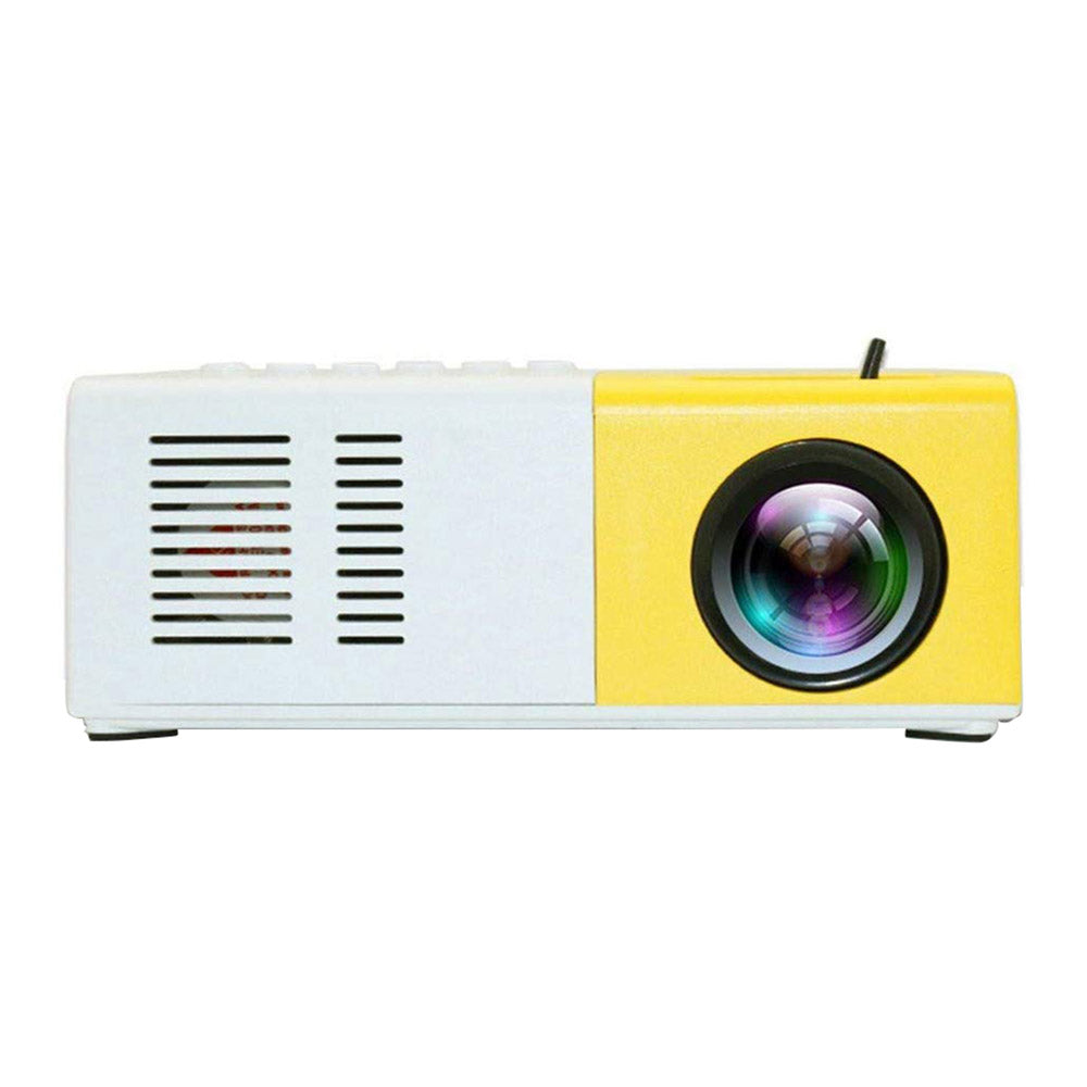 Compact mini LED projector in modern finish for home theater and office presentations — view 2