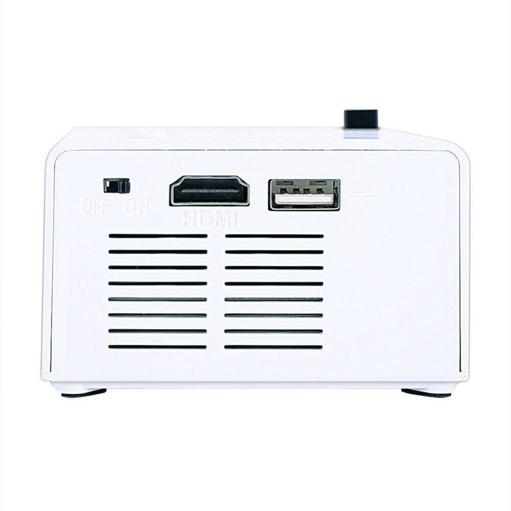 Compact mini LED projector in modern finish for home theater and office presentations — view 3