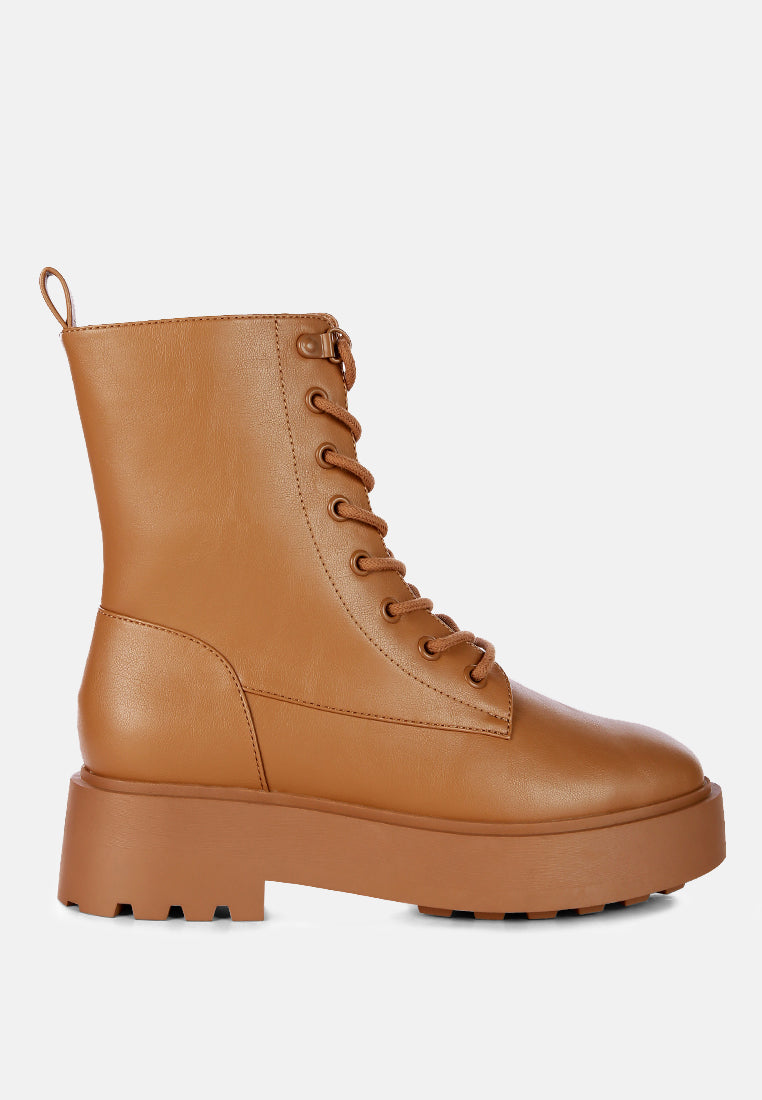 Molsh Faux Leather Ankle Biker Boots-0