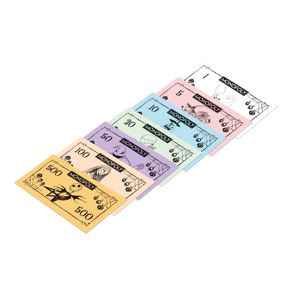 Monopoly Nightmare Before Christmas collector edition board game box and custom character tokens — view 5