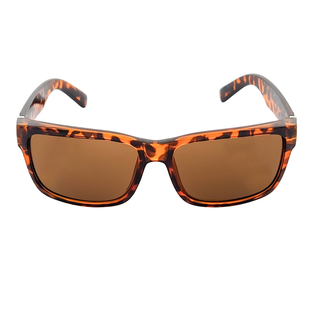 ENZO - Modern Square Sunglasses Tortoise Brown-2