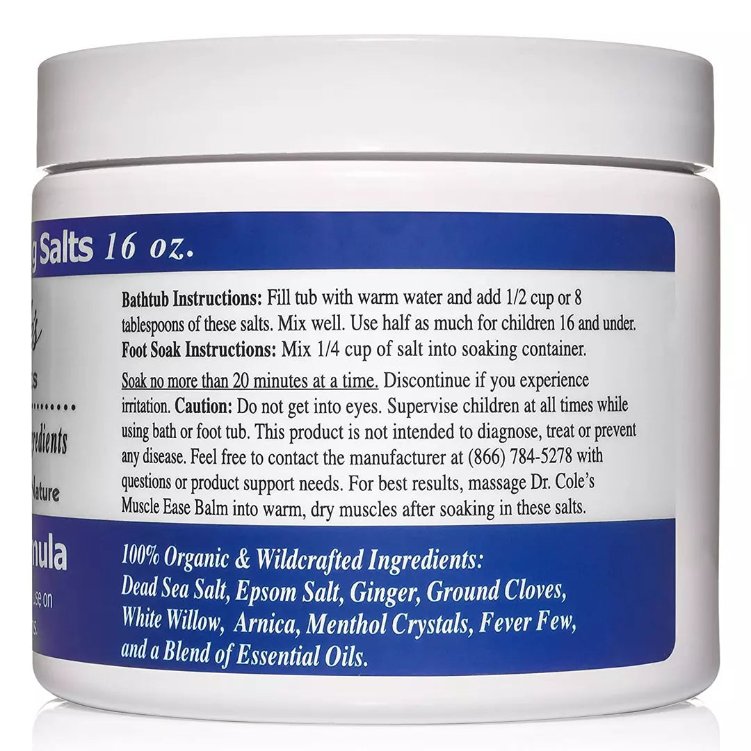 20 - Dr. Cole's Muscle Ease Soaking Salts-2
