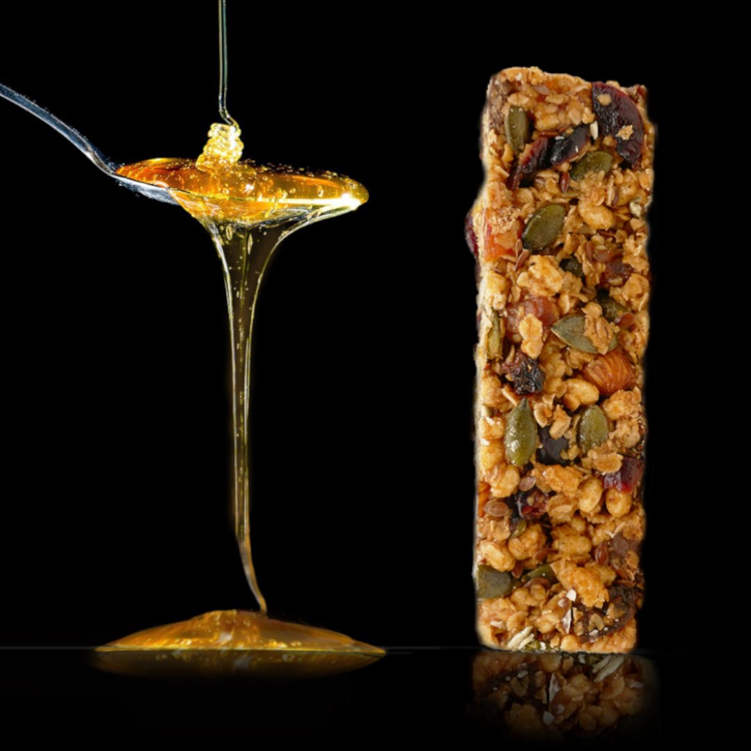 Natural superfood energy bar with chocolate chunks and oats in recyclable packaging — view 4