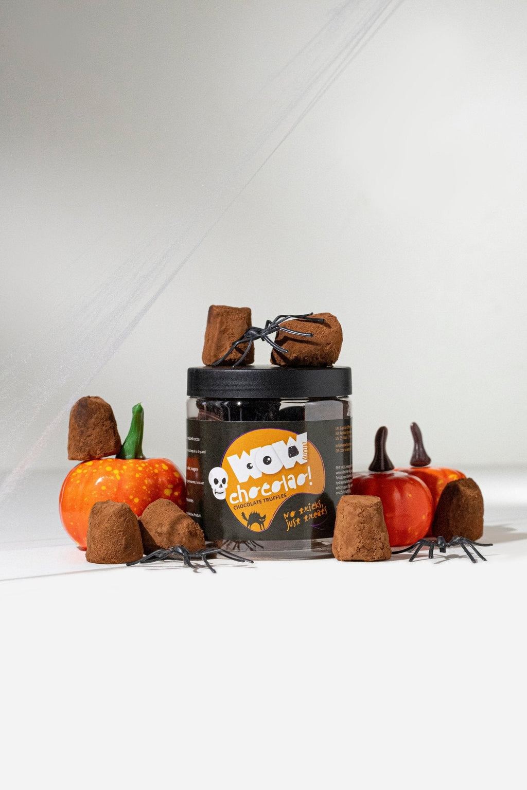 No Tricks Just Treats Truffles Gift Jar 130g | Halloween Chocolate-4