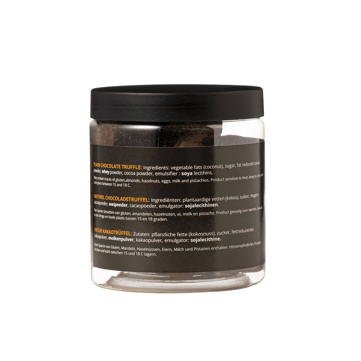 No Tricks Just Treats Truffles Gift Jar 130g | Halloween Chocolate-2