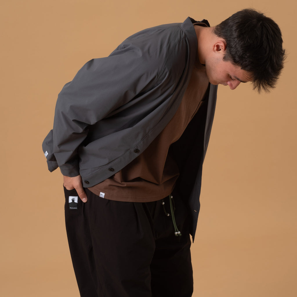Noragi Jacket / Teflon™ Polyester - Grey-2
