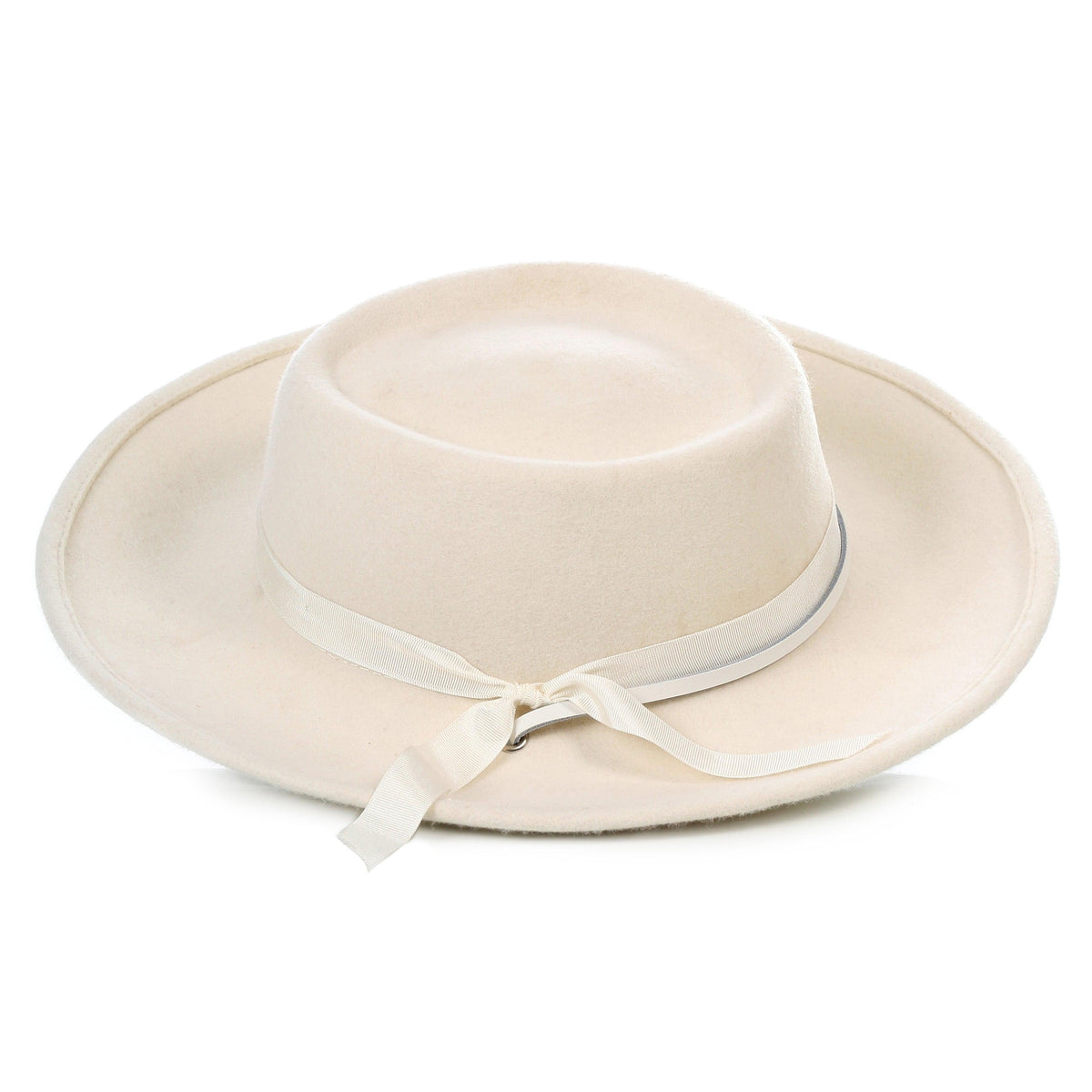 Off White Wide Brim Fedora - Earp-1