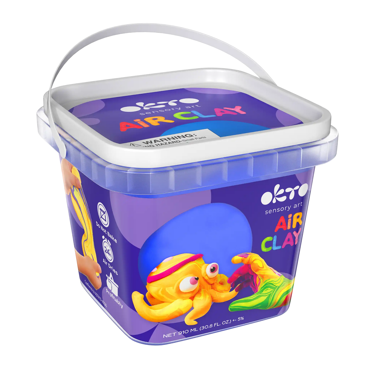 Air Dry Modeling Clay BLUE 900 ml-1