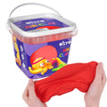 Air Dry Modeling Clay RED 900 ml-0