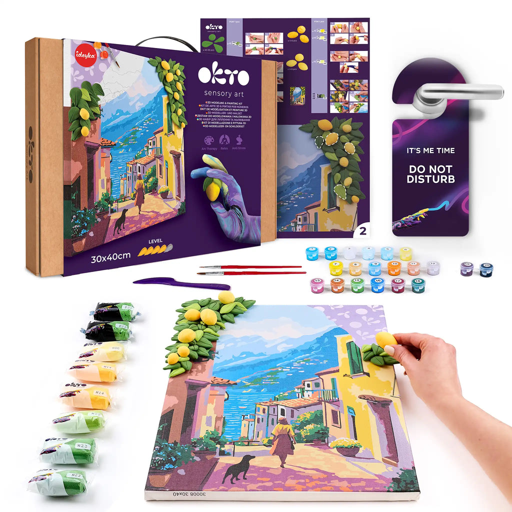 3D modeling+painting kit "Lemon weekend"-0