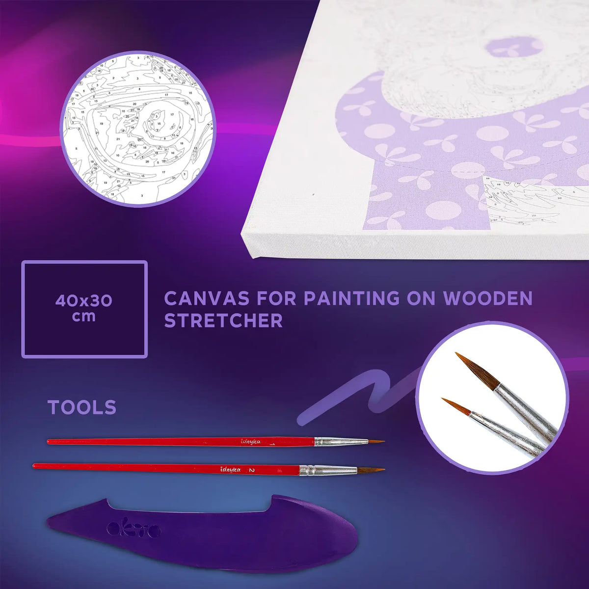 3D modeling+painting kit "Fashion Corgi"-4