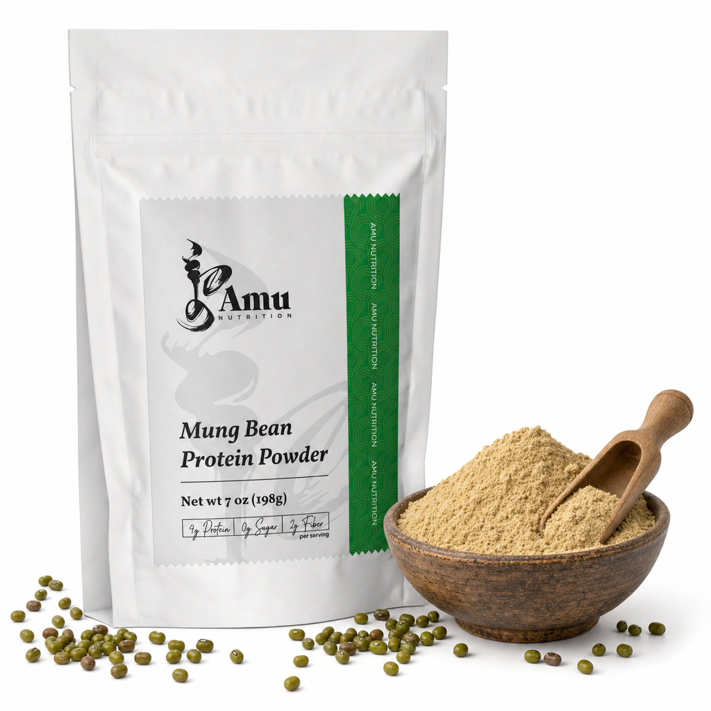 Roasted Mung Bean Powder – 198 g Gluten-Free Plant-Based Superfood-0