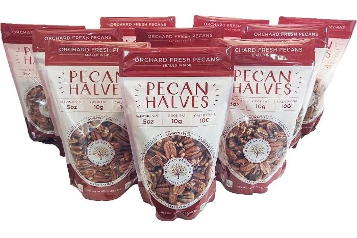 Orchard Fresh Raw Pecan Halves – Premium Shelled Texas Pecans-6