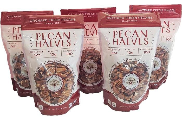 Orchard Fresh Raw Pecan Halves – Premium Shelled Texas Pecans-5