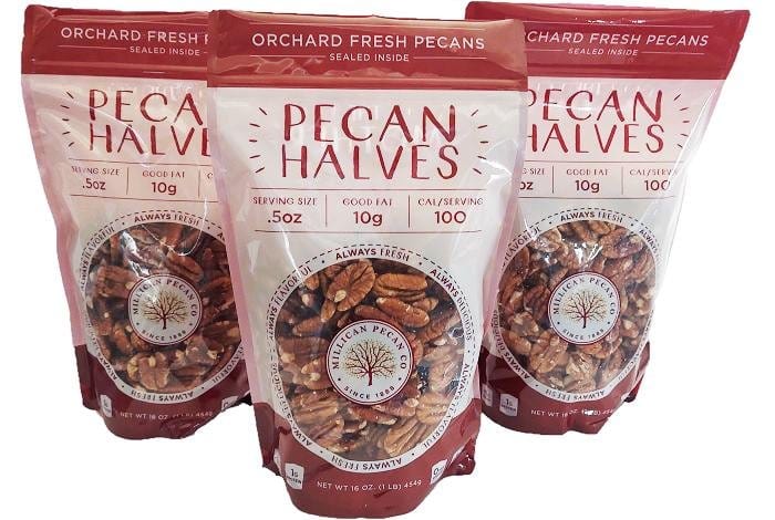 Orchard Fresh Raw Pecan Halves – Premium Shelled Texas Pecans-4