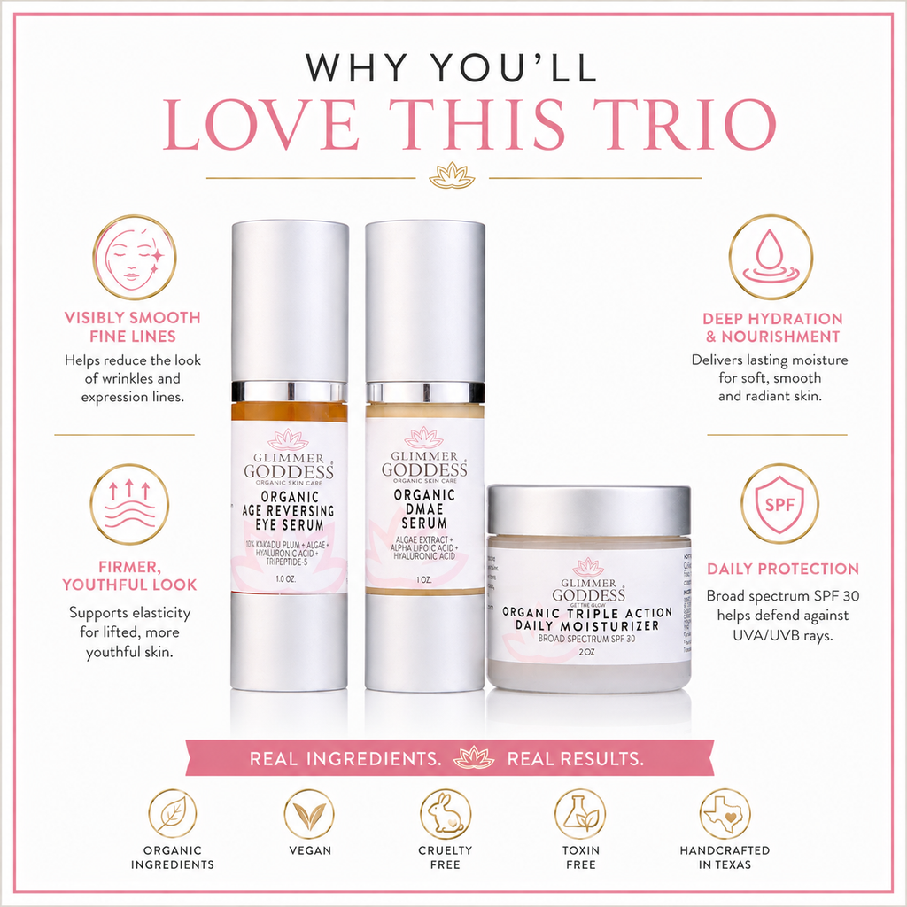 Organic Anti-Wrinkle Trio – 3-Step Collagen Boosting System-4