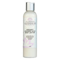 Pump bottle of organic coconut milk body lotion for dry skin hydration