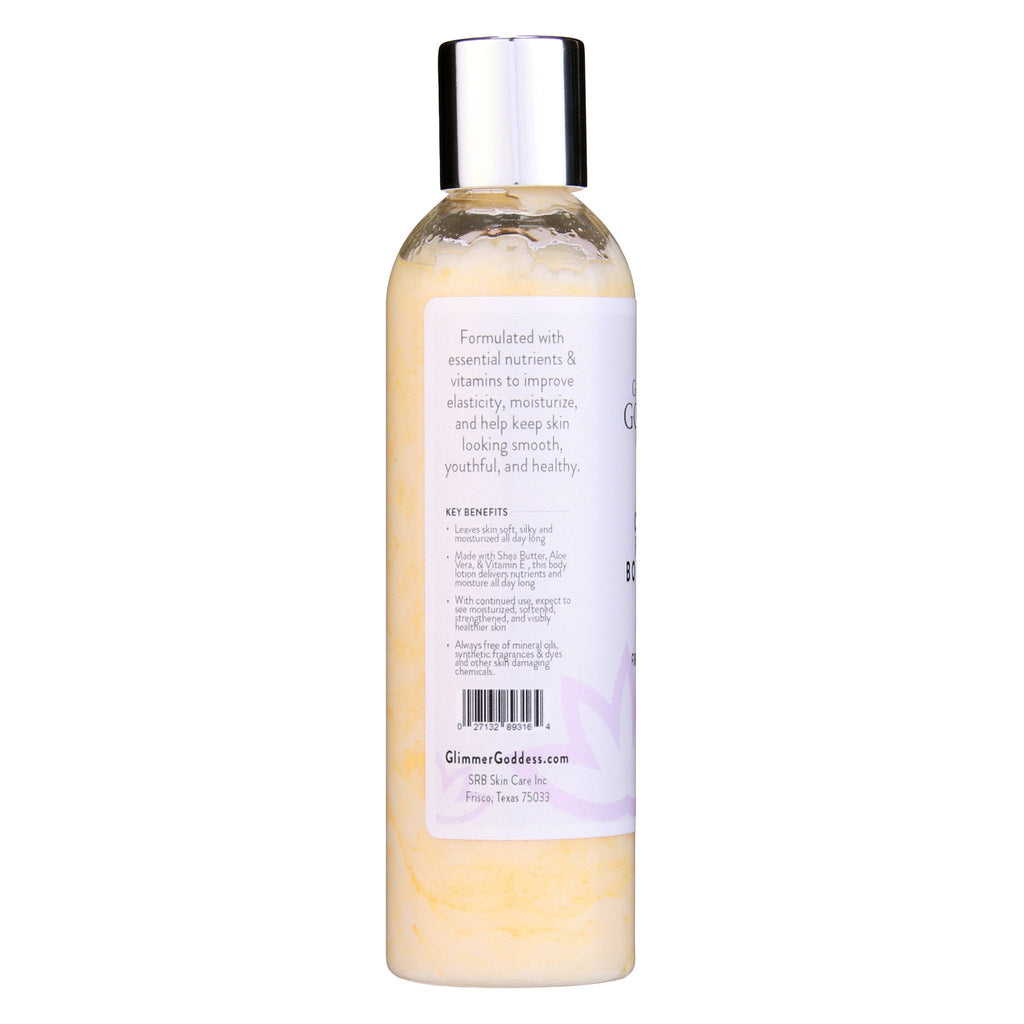 Organic firming body lotion bottle with anti-aging skincare formula for tightening crepey skin — view 4