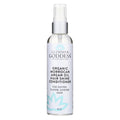 Organic hair shine spray bottle with Moroccan argan oil for frizz control and hydration