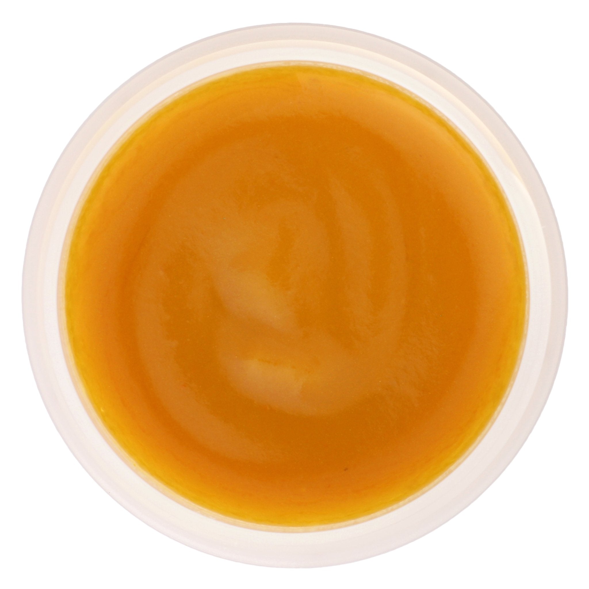 Orange organic pumpkin AHA exfoliating face mask in a glass jar for anti-aging skincare. — view 3