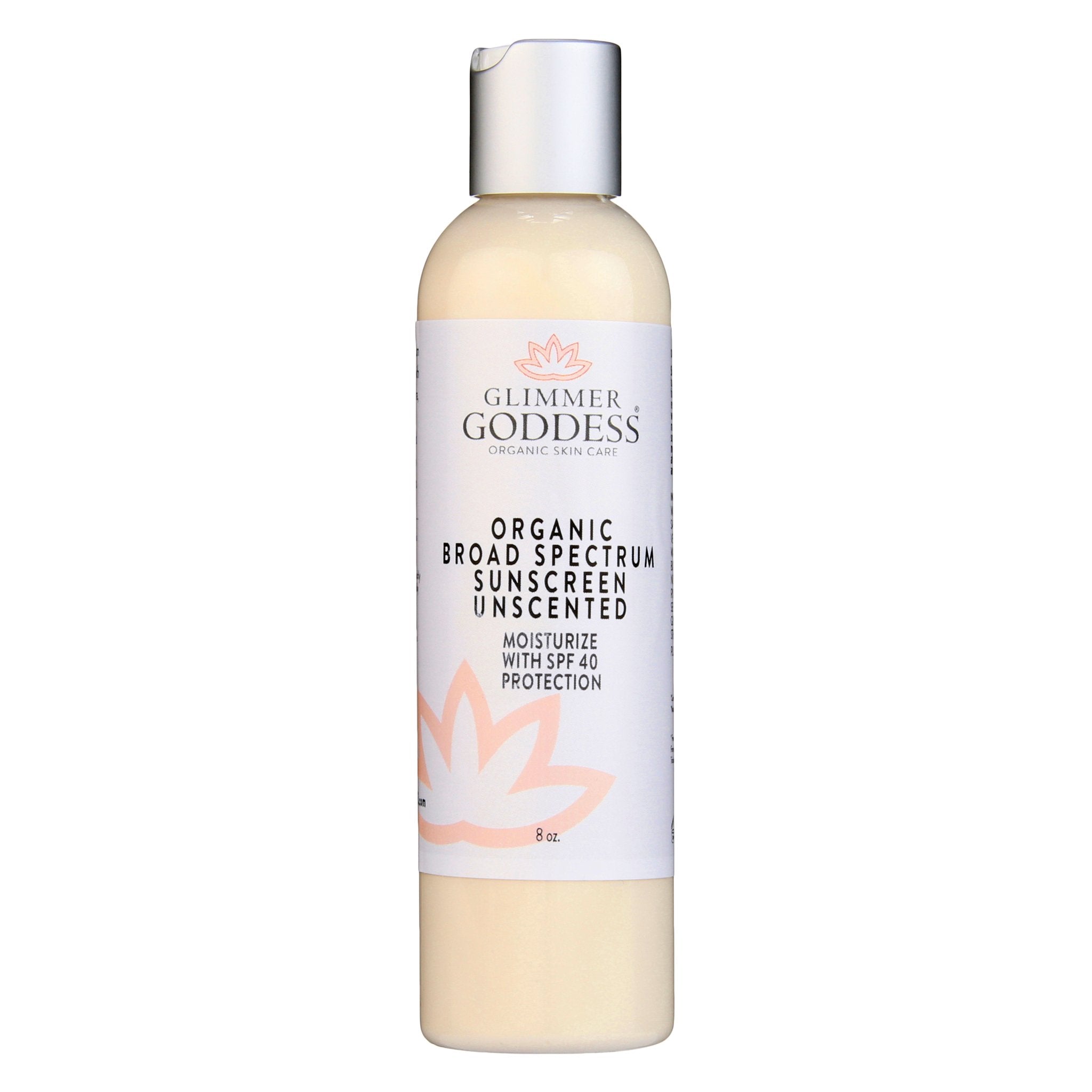 Organic reef-safe sunscreen SPF 40 in white squeeze tube bottle with natural pomegranate ingredients. — view 2