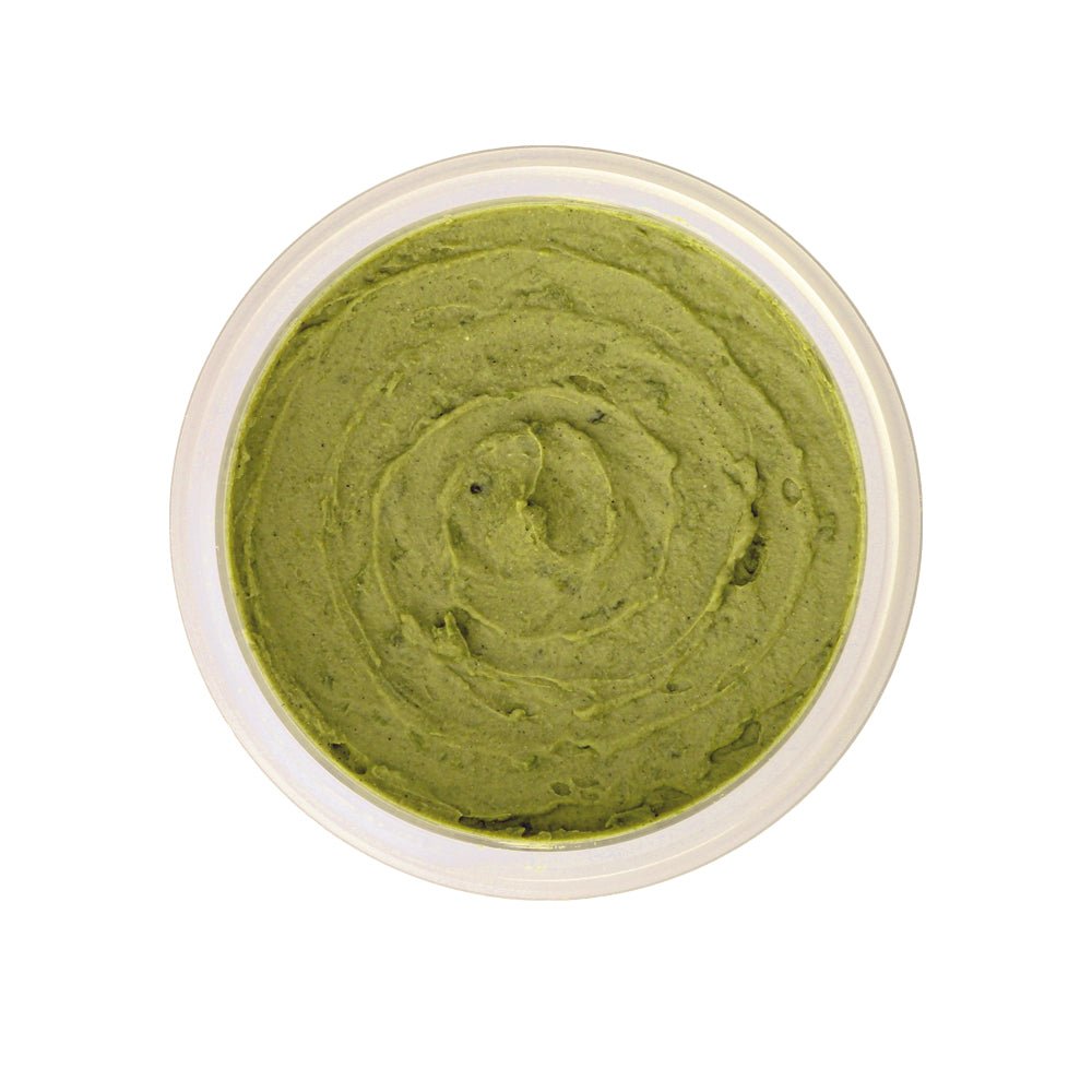 Organic rosemary mint algae face mask in a jar with bentonite clay and seaweed ingredients — view 3